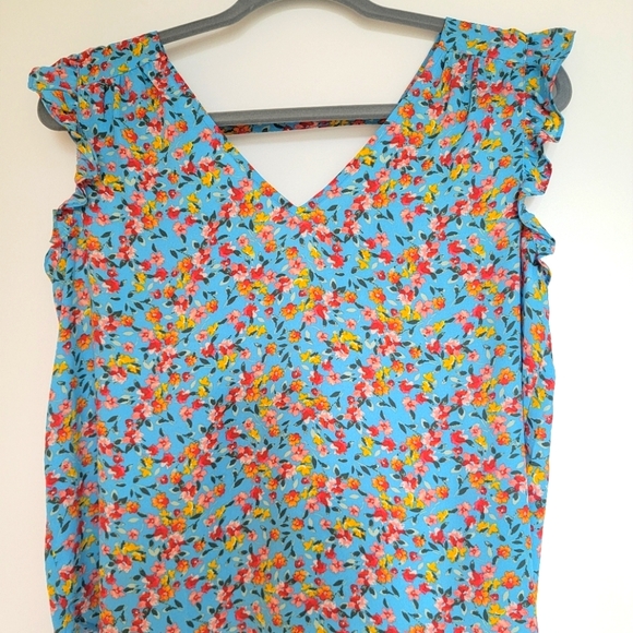 Loft V-neck short sleeve shirt - Picture 1 of 4